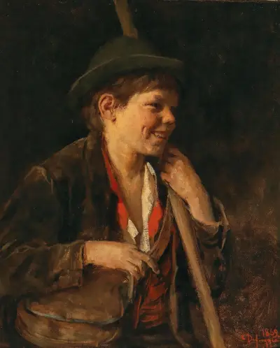 En tyrolsk herdepojke av Franz von Defregger