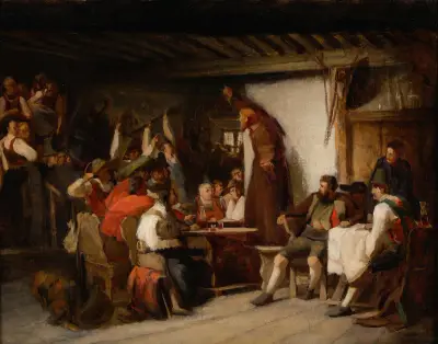 Aufruf zum Tiroler Aufstand av Franz von Defregger