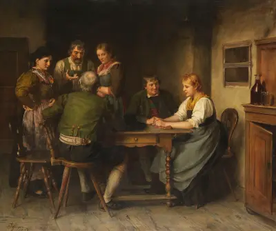 Reklamen av Franz von Defregger
