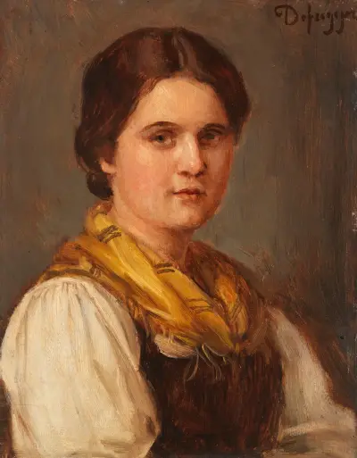 Dirndl av Franz von Defregger