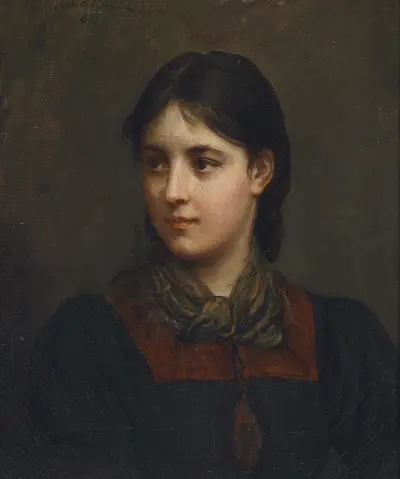 Dirndl av Franz von Defregger