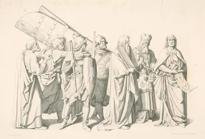 Ancestral Fathers av Joseph von Führich
