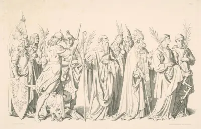 Mučedníci av Joseph von Führich