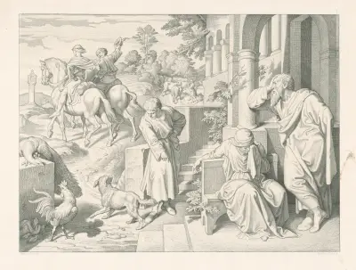 Odchod z domova av Joseph von Führich