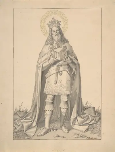 Sankt Henrik (kejsar Henrik II) av Joseph von Führich