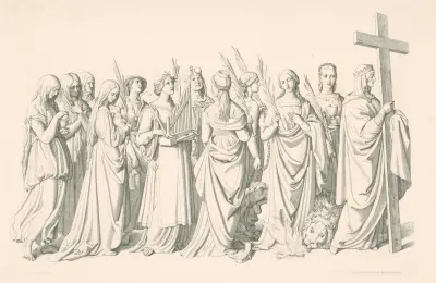 Sväté ženy av Joseph von Führich