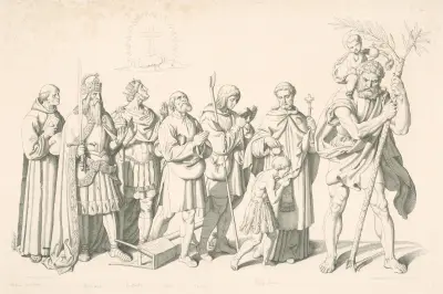 Svätí av Joseph von Führich