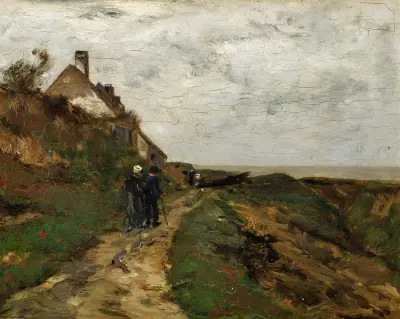 View at Menil-Val av Wilhelm von Gegerfelt