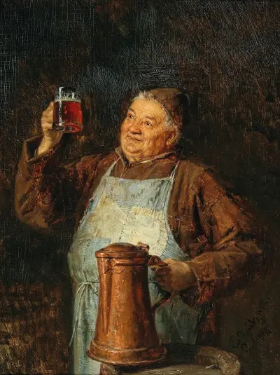Bierprobe von Eduard von Grützner