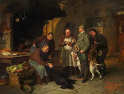 Ein guter Braten av Eduard von Grützner