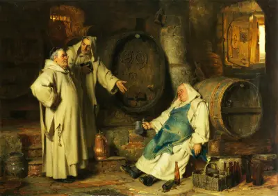 Im Klosterkeller von Eduard von Grützner