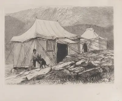 The Tents av Sir Hubert von Herkomer