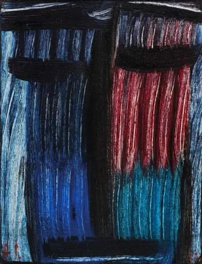 Große Meditation; Ich und Chartres av Alexej von Jawlensky