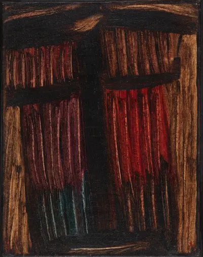 Große Meditation; Stunden vor Christi Geburt av Alexej von Jawlensky