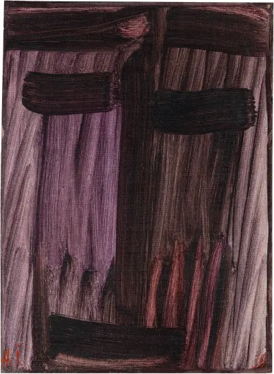 Große Meditation; Zärtlichkeit im Herbst av Alexej von Jawlensky