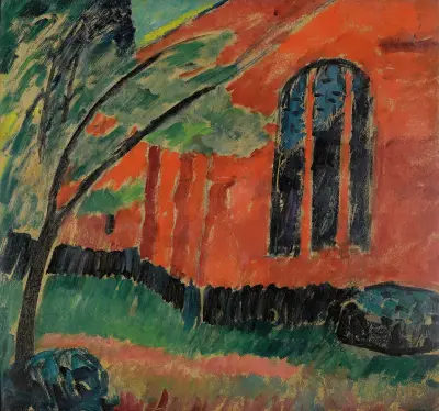 Kirche Im Prerow (Church In Prerow) av Alexej von Jawlensky