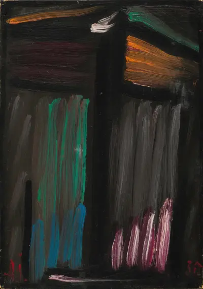 Meditation, 1935 – nr 4 av Alexej von Jawlensky