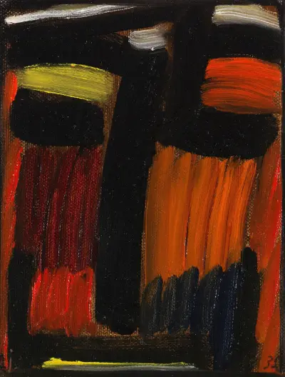Meditation, 1935 – nr 1 av Alexej von Jawlensky
