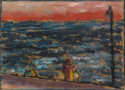 Meereslandschaft Borkum av Alexej von Jawlensky