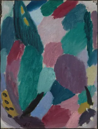 Variation, 1915 av Alexej von Jawlensky