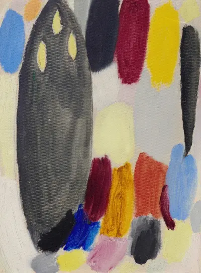 Variation; Erleuchtung (Triptychon) av Alexej von Jawlensky