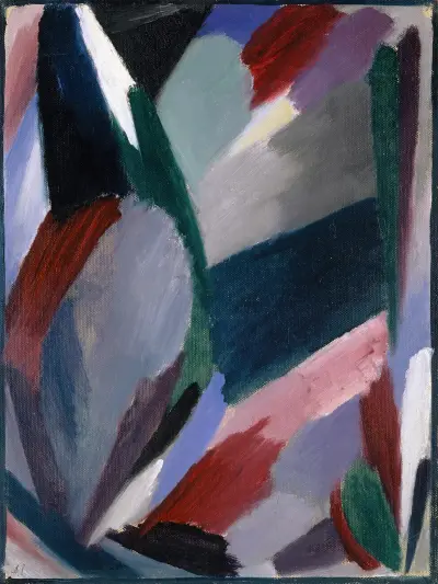 Variation,Harsh Winter av Alexej von Jawlensky