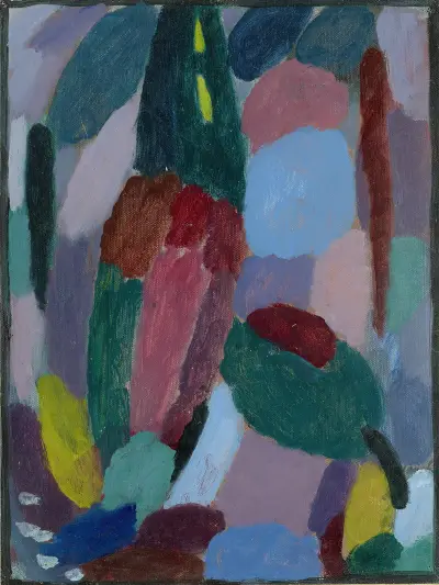 Variation,Twilight av Alexej von Jawlensky