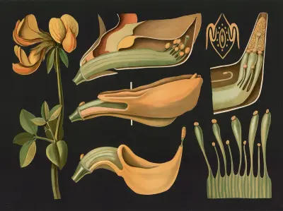 Bird’s-foot trefoil (Lotus corniculatus) av Gottlieb von Koch