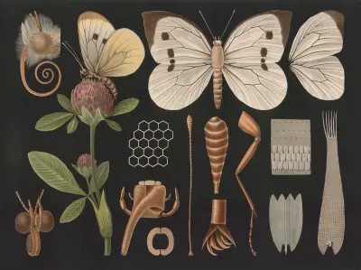 Kålvinge (Pieris brassicae) II av Gottlieb von Koch