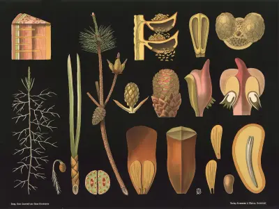Pine (Pinus sylvestris) av Gottlieb von Koch
