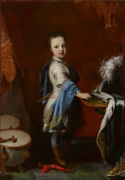 Duke Of Holstein-Gottorp, Karl Fredrik As A Child av David von Krafft