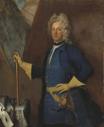 Stanislaus I Leszczynski, 1677-1766, King of Poland av David von Krafft