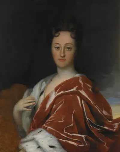 Ulrika Eleonora the Younger, 1688-1741, Queen of Sweden av David von Krafft