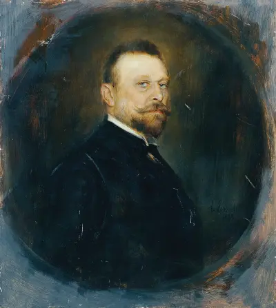 Riksdagsledamoten Dr. Joseph Maria Baernreither av Franz von Lenbach