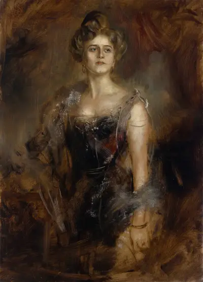 Hubertine Henriette Startz av Franz von Lenbach