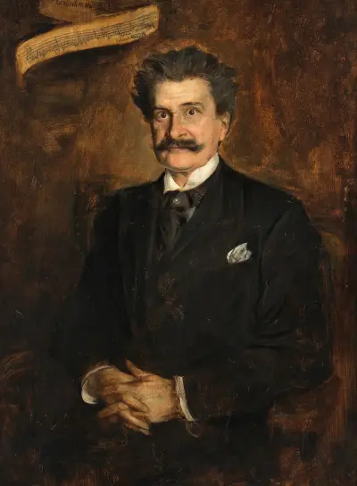 Johann Strauß (Sohn), Komponist av Franz von Lenbach