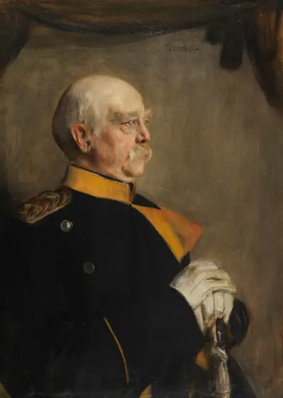 Otto Fürst von Bismarck av Franz von Lenbach