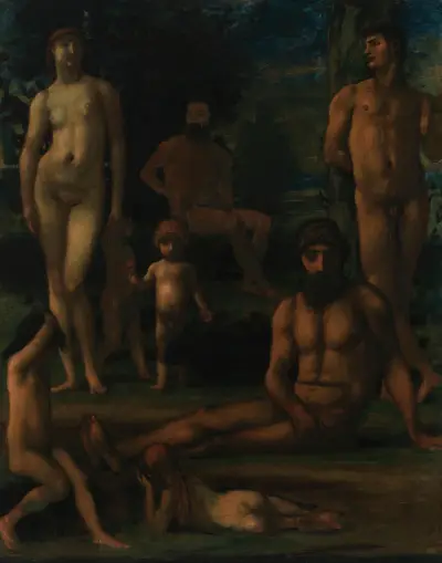 Golden Age II av Hans Von Marées