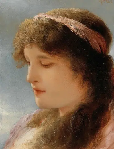Dagdrömmeri – nr. 1, Gabriel von Max