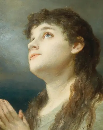 Modlící se, Gabriel von Max