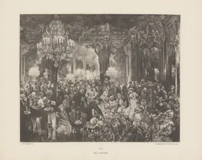 Ball-Souper av Adolph von Menzel