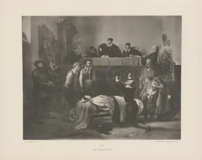 Der Gerichtstag av Adolph von Menzel