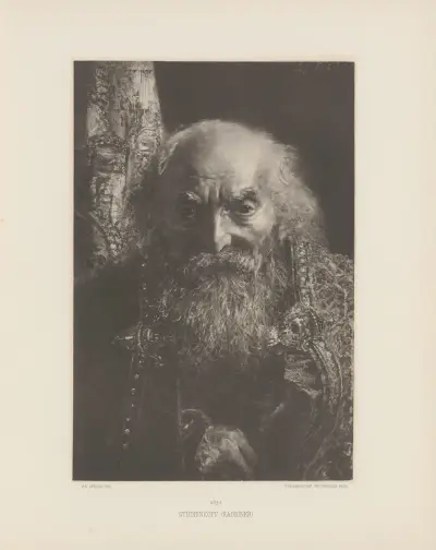 Studtenköpf (Rabbiner av Adolph von Menzel