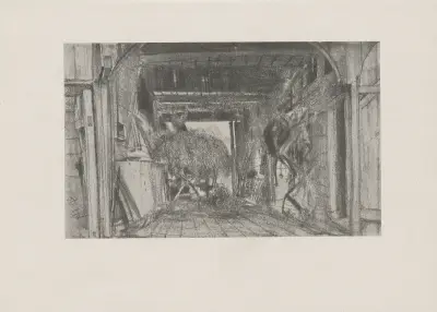 Tenne (um 1880) av Adolph von Menzel