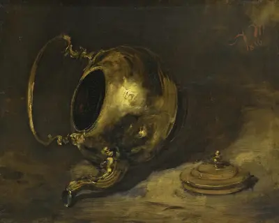 Upturned Teapot av Adolph von Menzel