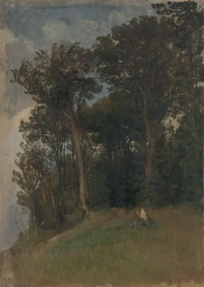 At the Edge of a Forest av Friedrich Carl von Scheidlin