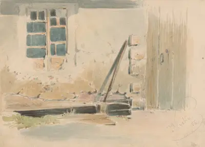 På verandan av Friedrich Carl von Scheidlin
