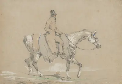 Ryttare av Friedrich Carl von Scheidlin