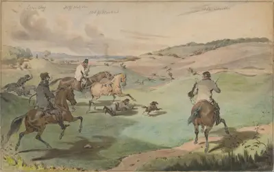 Att jaga av Friedrich Carl von Scheidlin