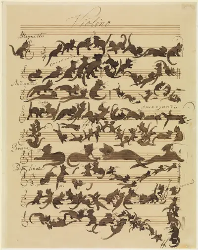 Kattsymfonin av Moritz von Schwind